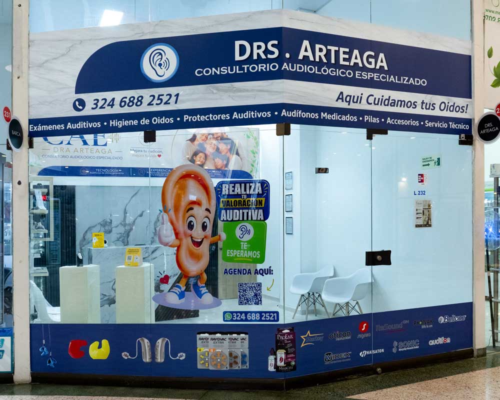 Fachada del local DRS.Arteaga en Iserra 100