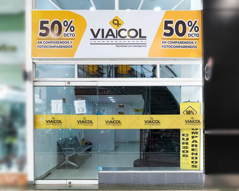Fachada de Viacol en Iserra 100